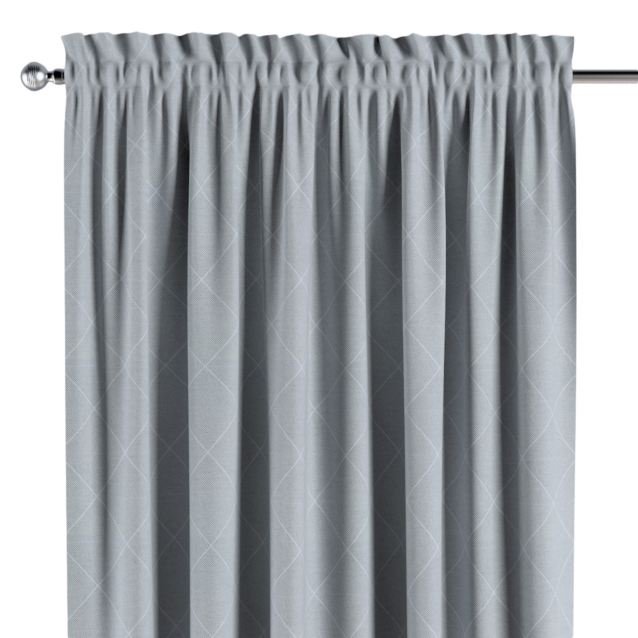 Vorhang mit Tunnel und Köpfchen, grau-silbern, Sunny (142-57) günstig online kaufen