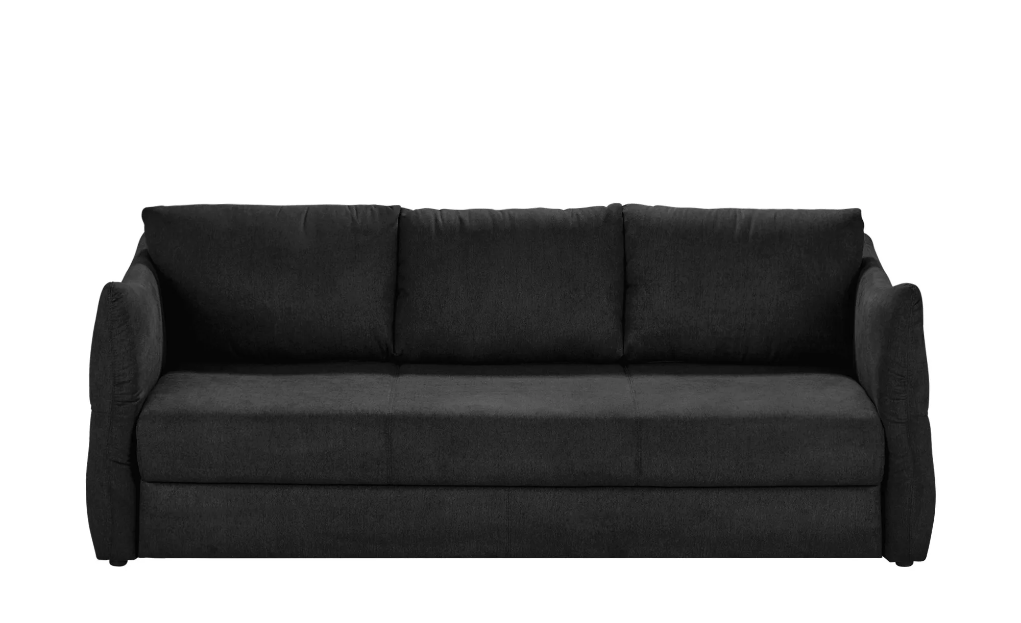 smart Schlafsofa  Franziska - schwarz - 226 cm - 100 cm - 87 cm - Polstermö günstig online kaufen