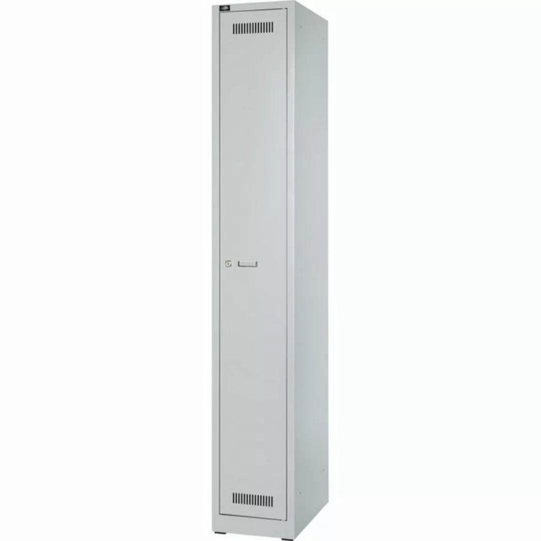 Bisley Garderobenschrank Garderobenschrank 1 Abteil Breite 300mm lichtgrau günstig online kaufen