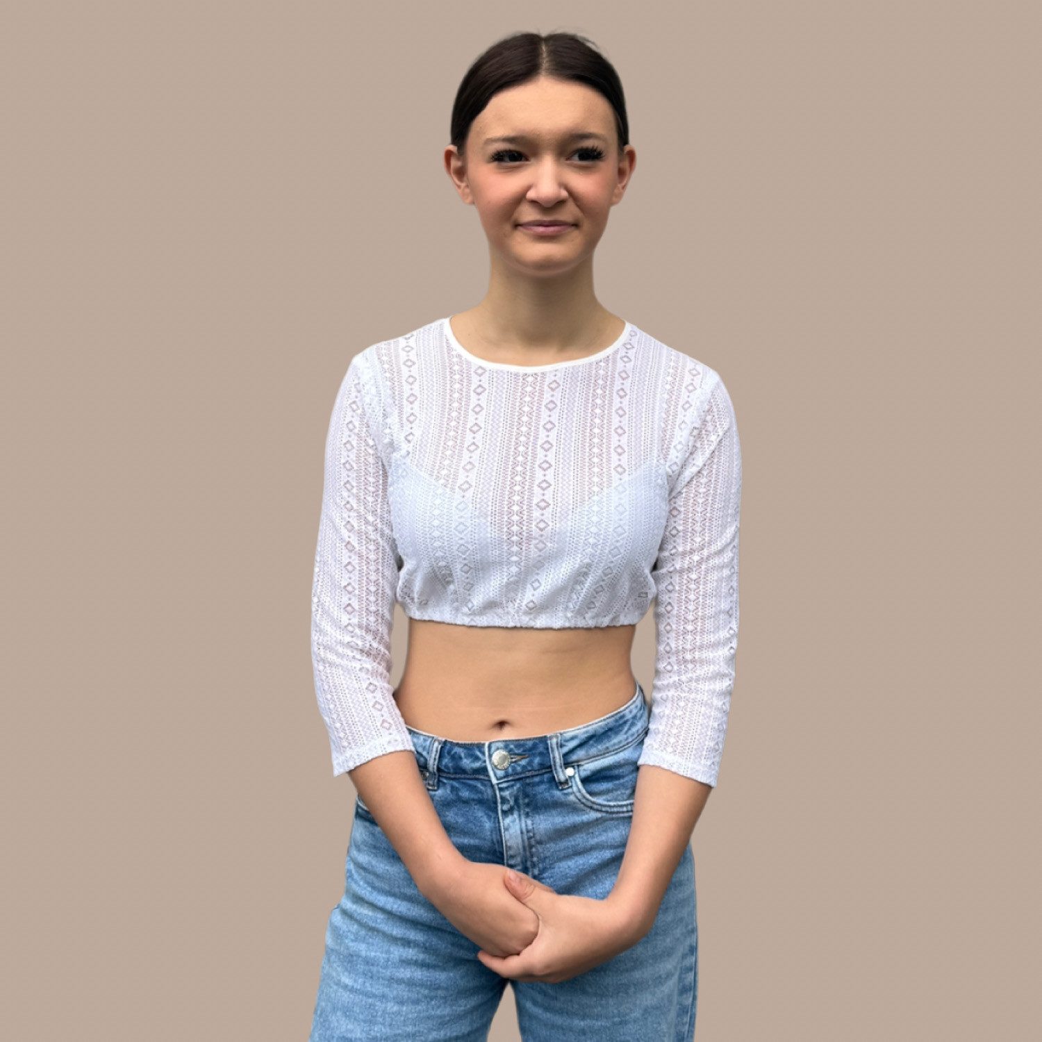 Ramona Lippert Dirndlbluse Lea 3/4 Arm günstig online kaufen