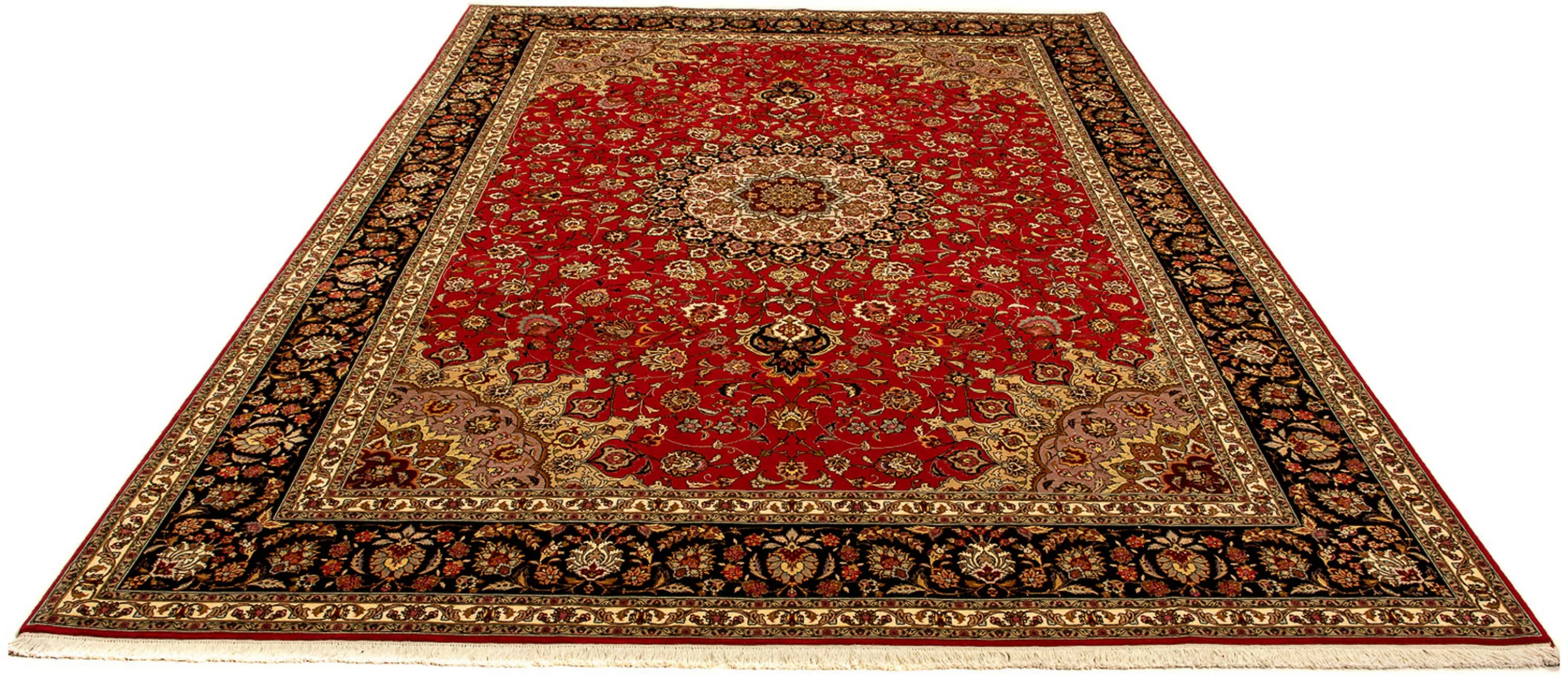 morgenland Orientteppich »Perser - Täbriz - Royal - 351 x 253 cm - rot«, re günstig online kaufen