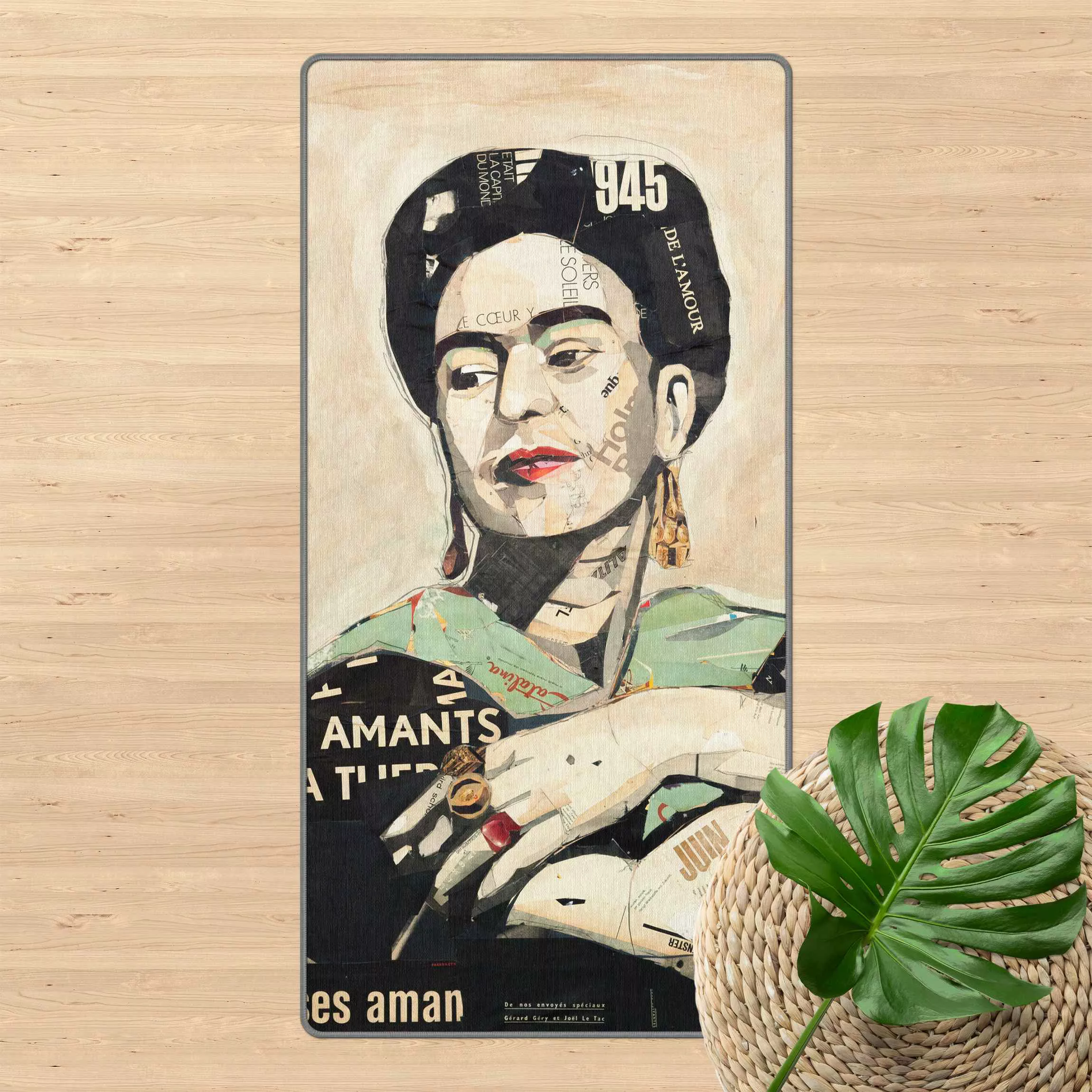 Teppich Frida Kahlo - Collage No.4 günstig online kaufen