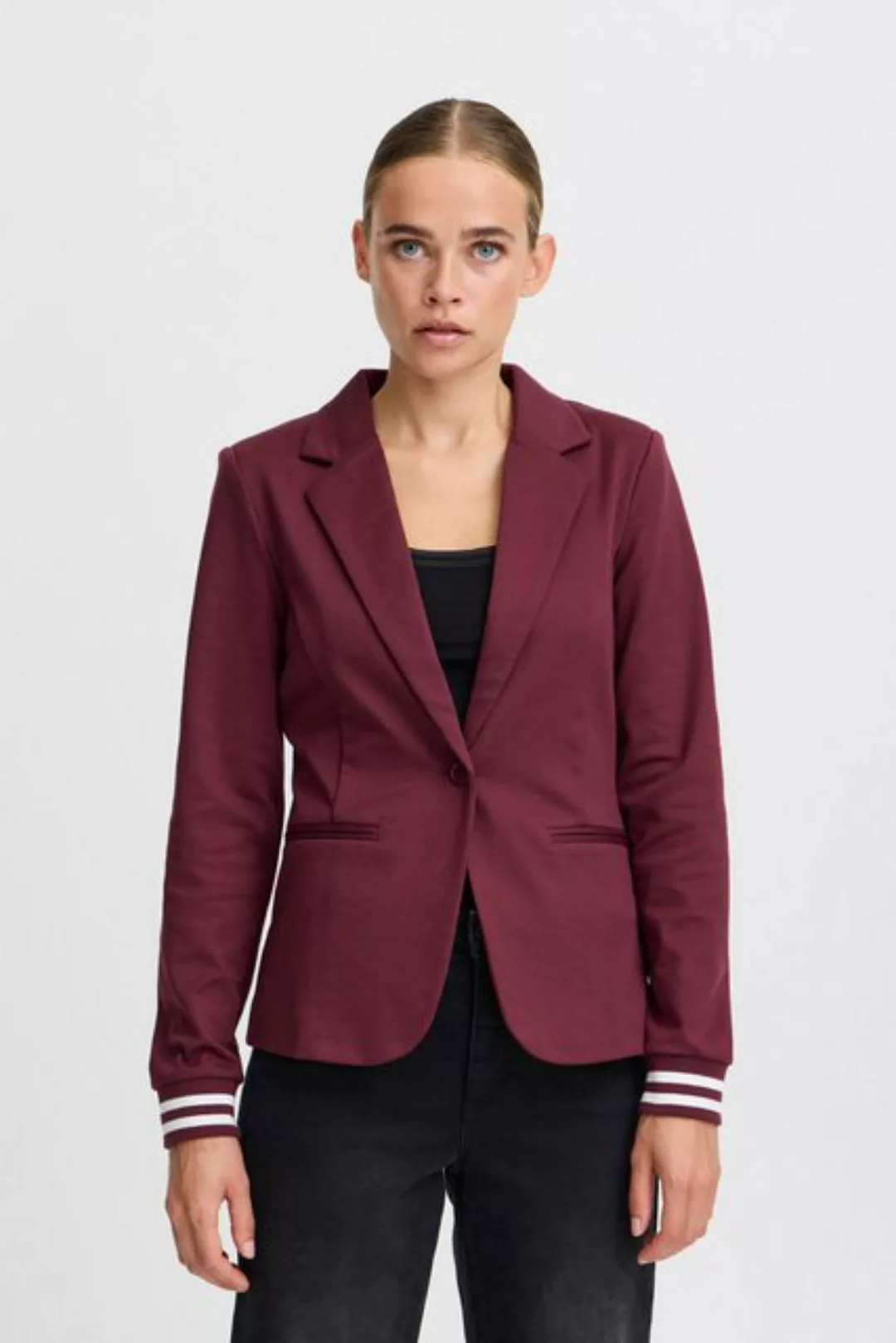 Ichi Kurzblazer IXKATE CUFF BL modischer Damen Kurzblazer günstig online kaufen