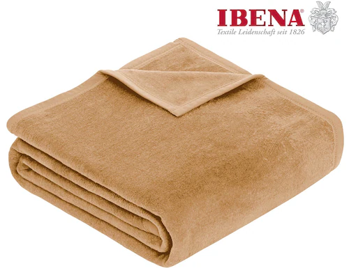 IBENA Wohndecke »Luxus«, verschiedene Größen, unifarbenes Design, Kuschelde günstig online kaufen