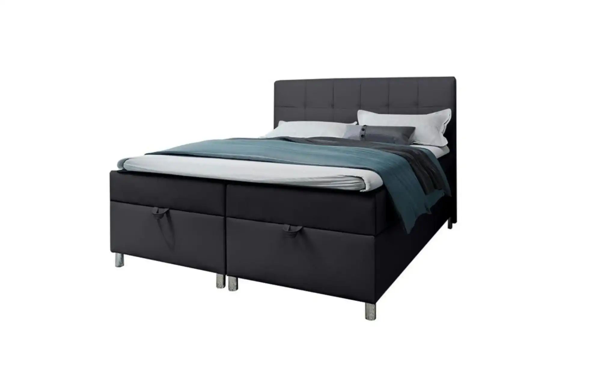 Boxbett mit Bettkasten Malabo ¦ schwarz ¦ Maße (cm): B: 120 H: 110 Betten > günstig online kaufen