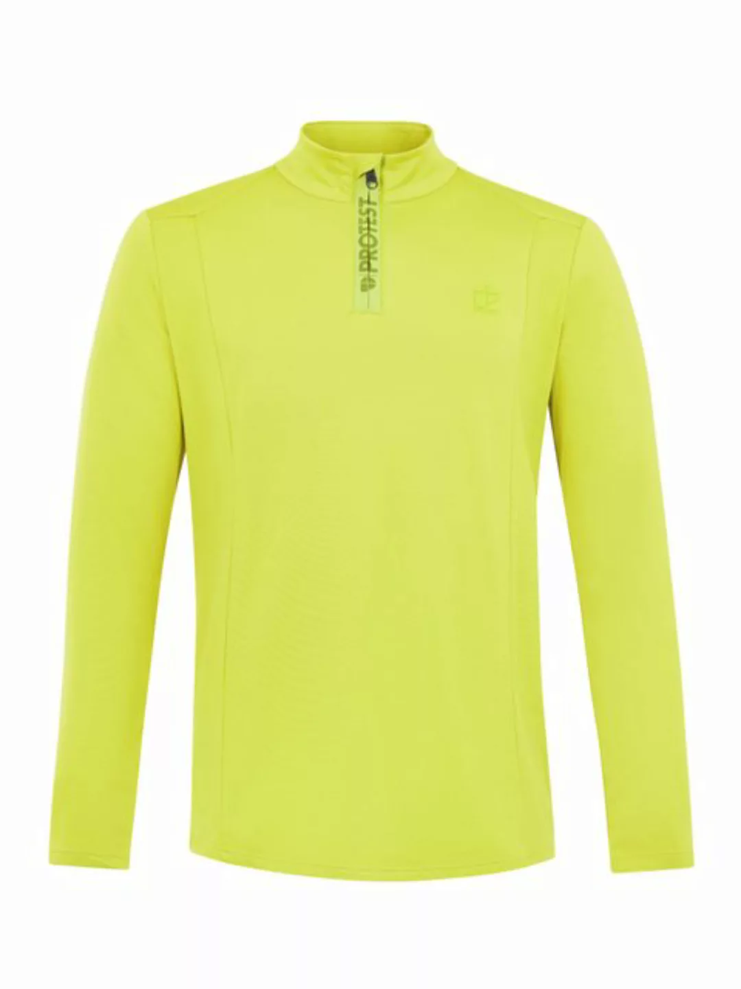 Protest Rollkragenshirt REWILL 1/4 zip top Limone günstig online kaufen