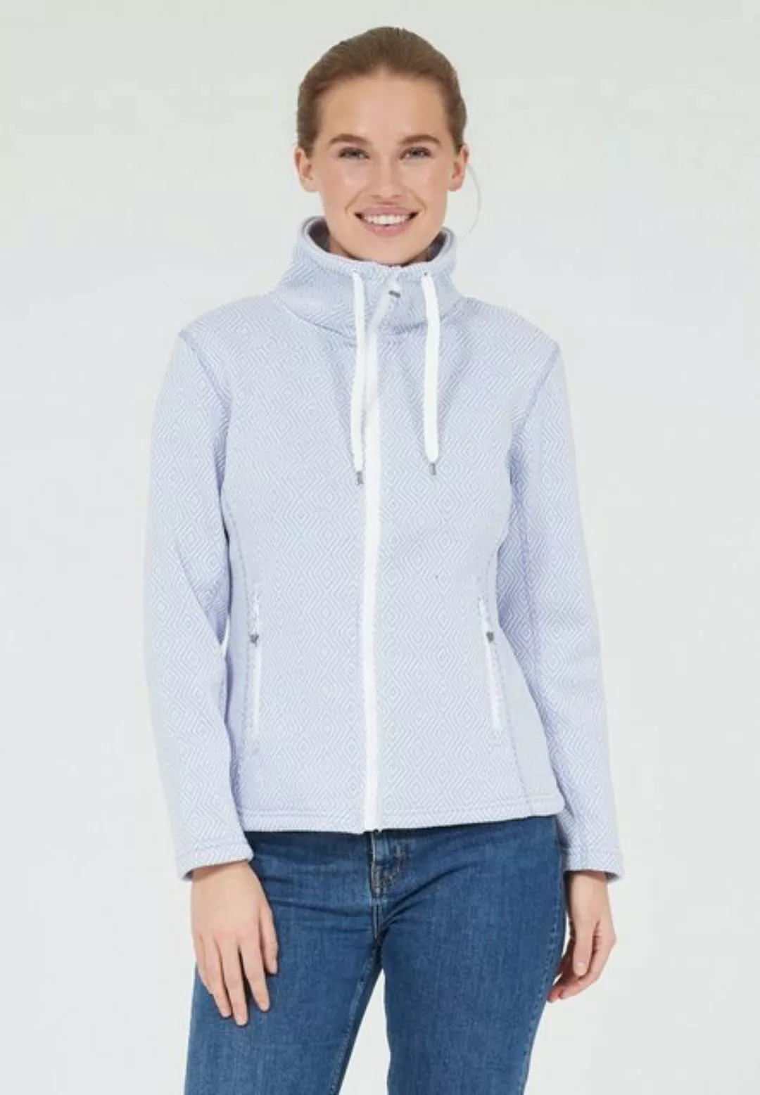 WEATHER REPORT Fleecejacke "FREIDA", mit hohem Stehkragen günstig online kaufen