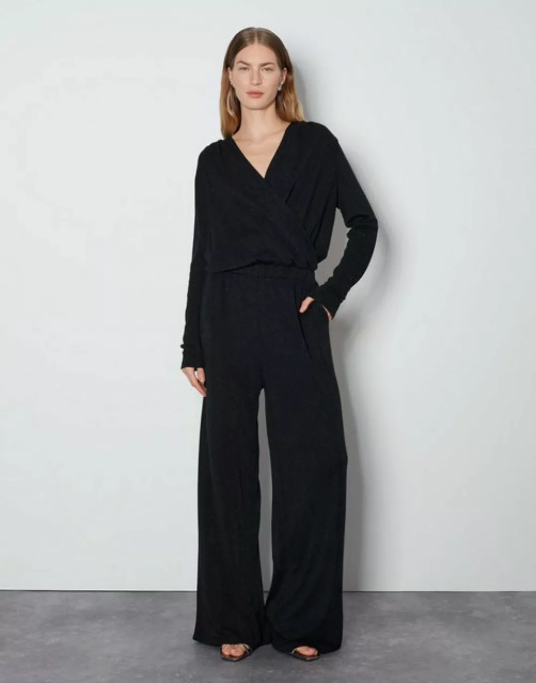 someday Jumpsuit Jumpsuit CANDELIA Wide mit Glitzer-Effekt Jersey günstig online kaufen