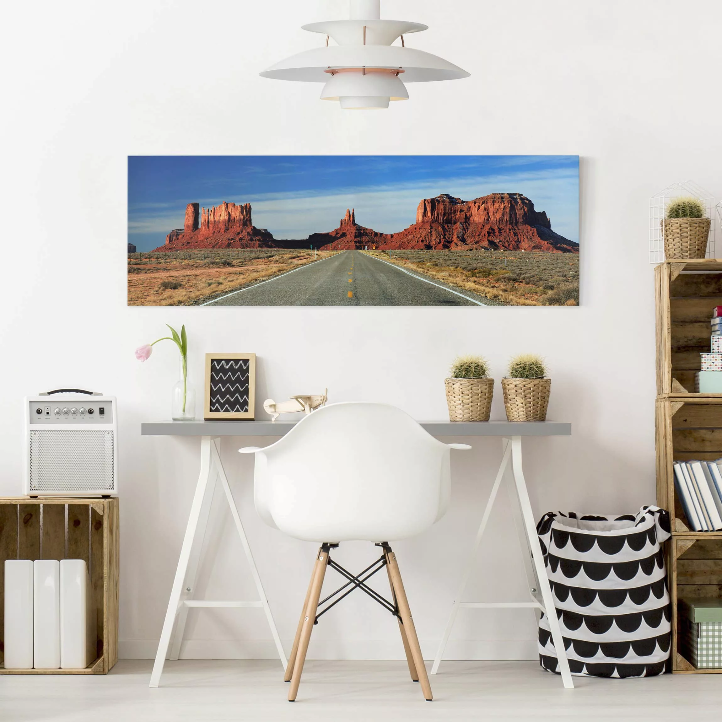 Leinwandbild Berg - Panorama Colorado-Plateau günstig online kaufen
