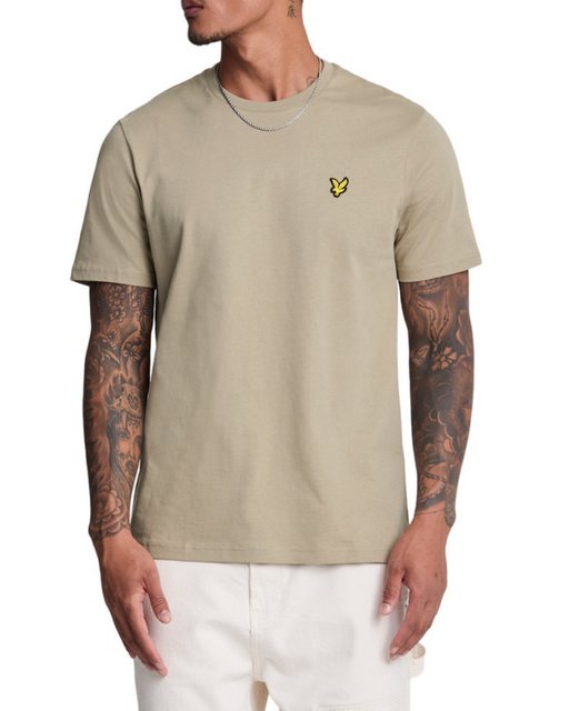 Lyle & Scott T-Shirt Aus 100% Baumwolle Gerader Schnitt günstig online kaufen