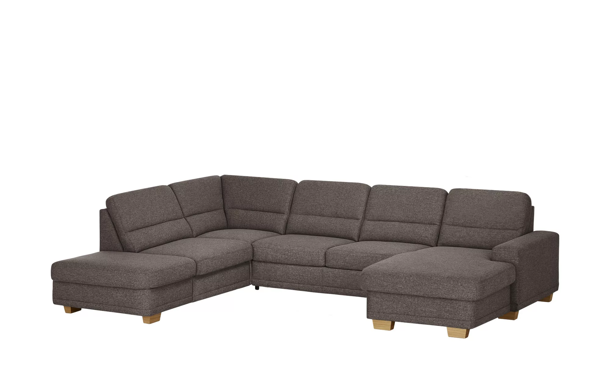 meinSofa Wohnlandschaft  Marc ¦ braun ¦ Maße (cm): B: 311 H: 85 T: 234 Pols günstig online kaufen