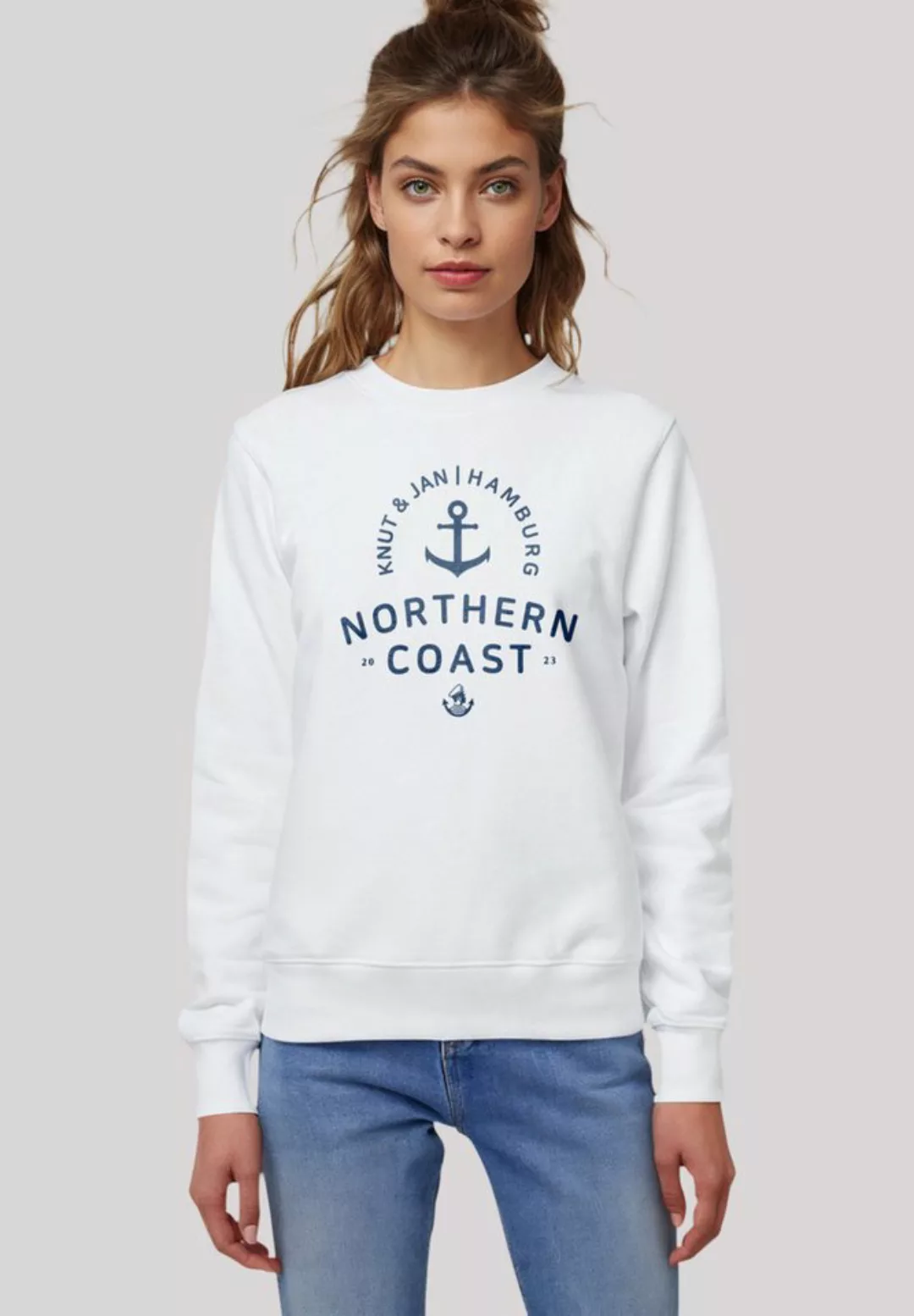 F4NT4STIC Sweatshirt "Nordsee Knut & Jan Hamburg", Premium Qualität günstig online kaufen