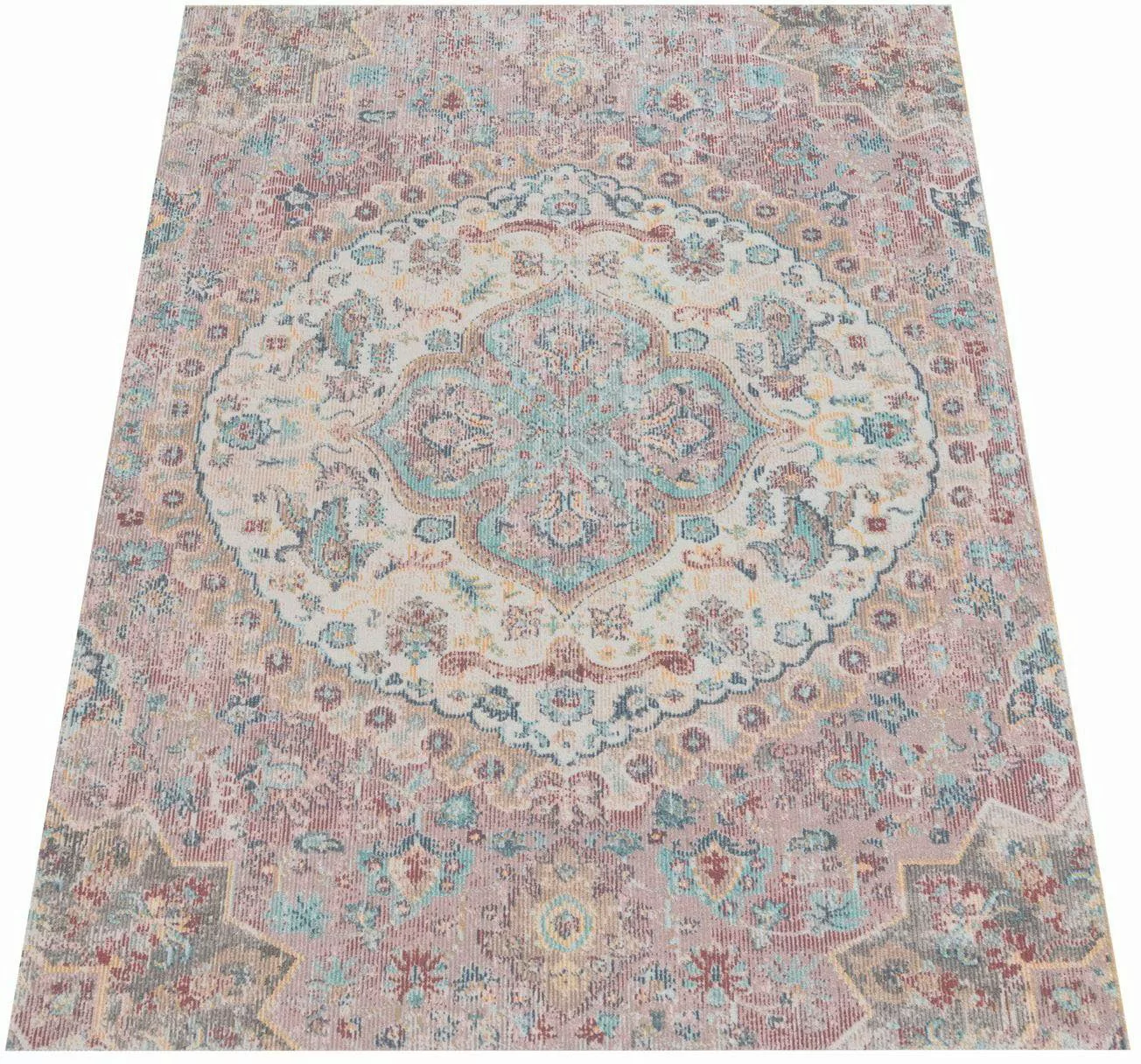 Paco Home Teppich »Torres 271«, rechteckig, 8 mm Höhe, Kurzflor, Orient-Opt günstig online kaufen