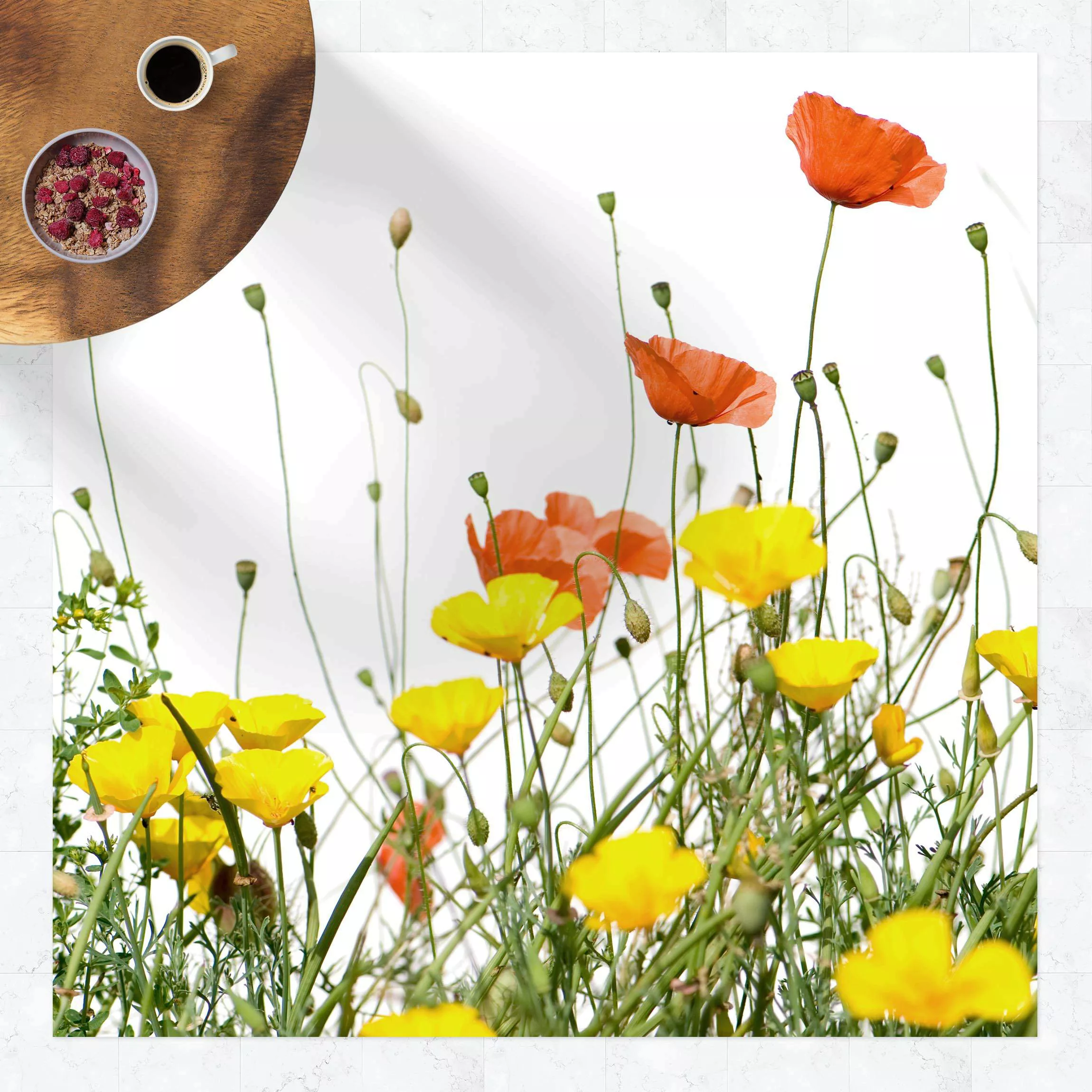 Vinyl-Teppich Wild Flowers günstig online kaufen