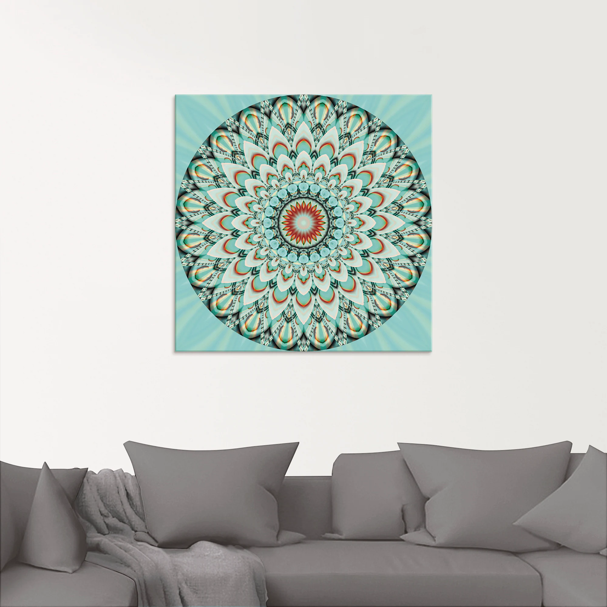 Artland Glasbild »Mandala Integrität«, Muster, (1 St.), in verschiedenen Gr günstig online kaufen