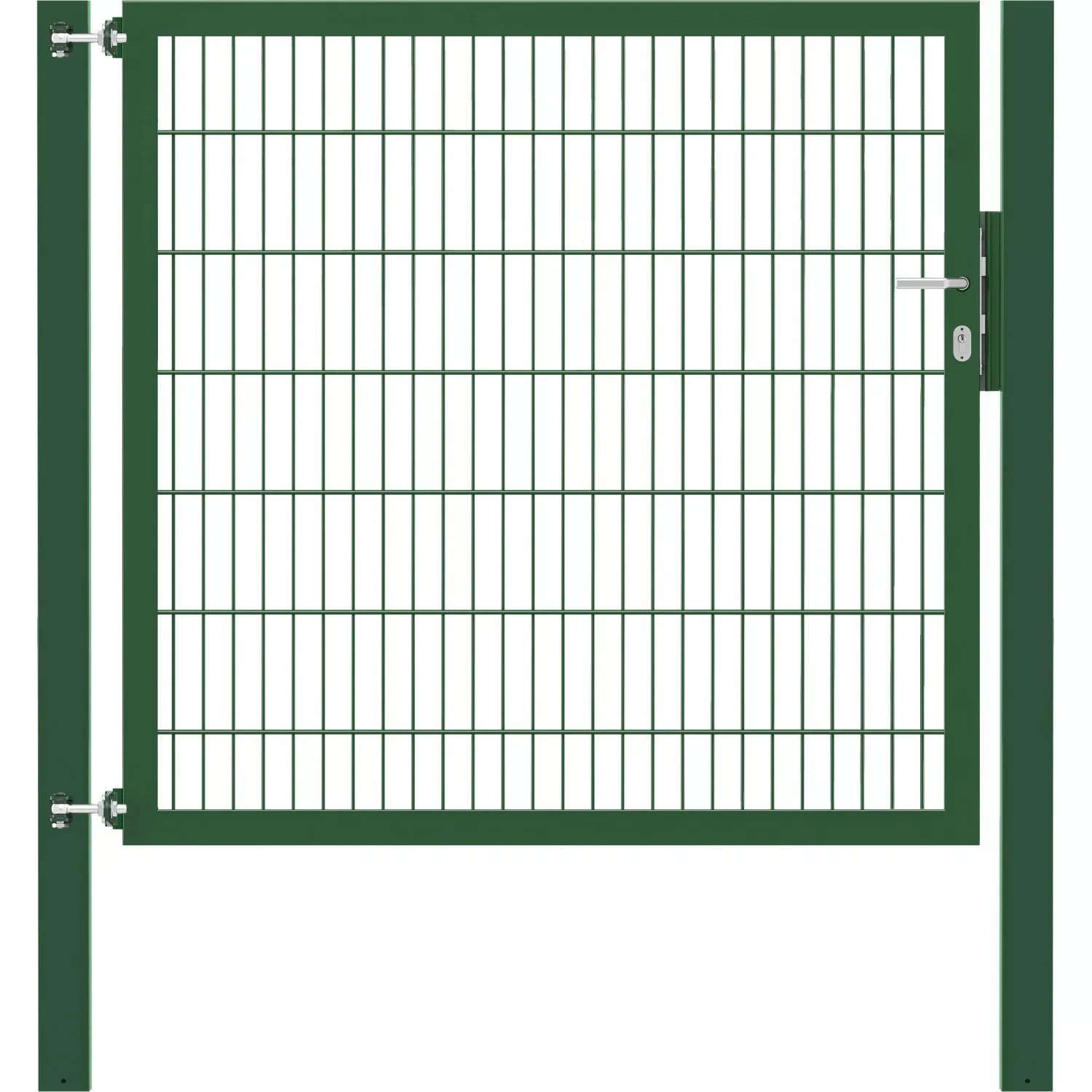 Einzeltor Flexo Plus 150 cm x 140 cm Pfosten 100 cm x 100 cm Grün günstig online kaufen