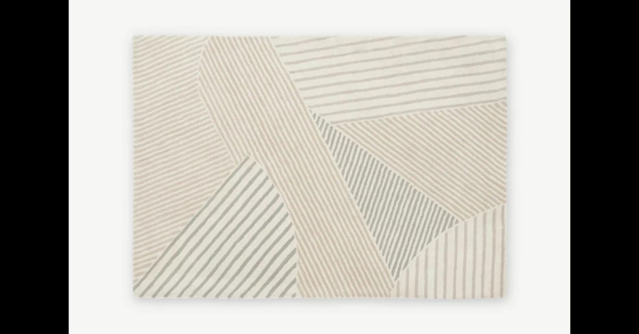 Kyra Teppich (160 x 230 cm), Beige - MADE.com günstig online kaufen
