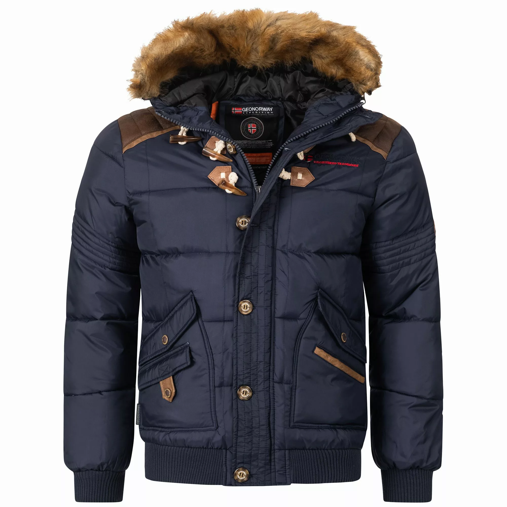 Geographical Norway Winterjacke warme Designer Herren günstig online kaufen