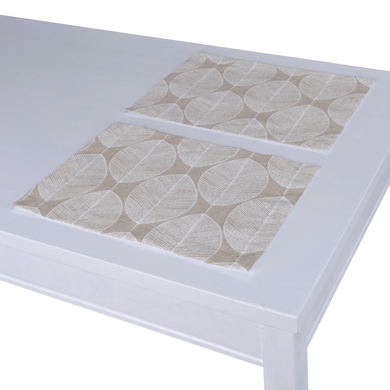 Tischset 2 Stck., beige-weiß, 30 x 40 cm, Sunny (143-85) günstig online kaufen