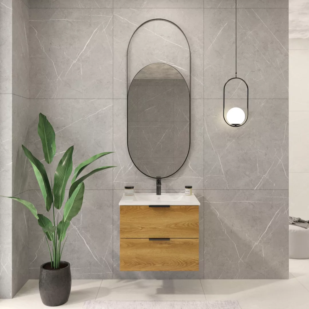 welltime Waschtisch "Athen Badschrank Badezimmer WC Unterschrank mit Becken günstig online kaufen
