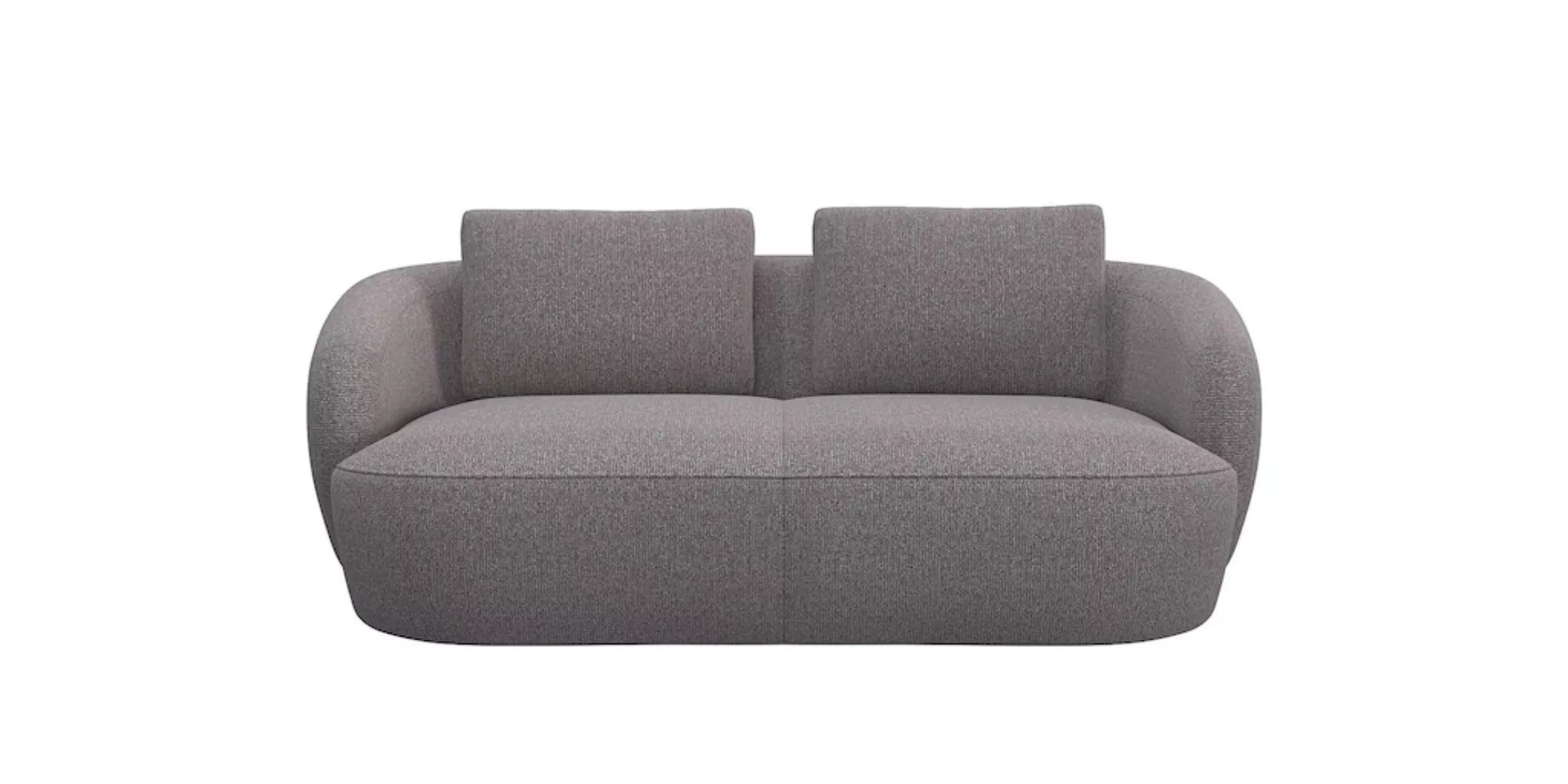 FLEXLUX 2,5-Sitzer "Torino, rund, Couch, Loveseat,", Modernes, organisches günstig online kaufen