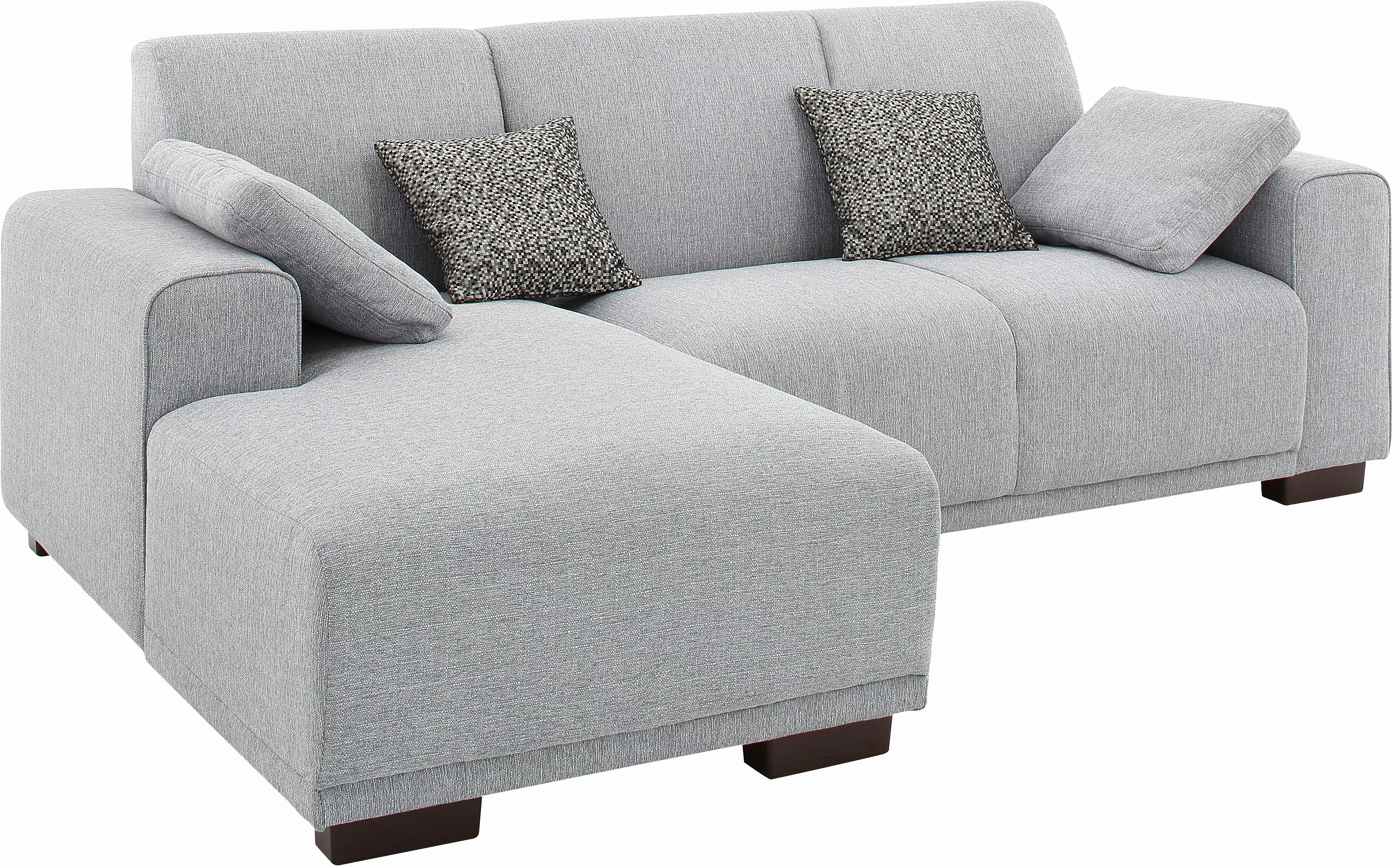 Home affaire Ecksofa Bornholm incl. 2 Kissen, Stellmaße 234x162 cm L-Form, günstig online kaufen