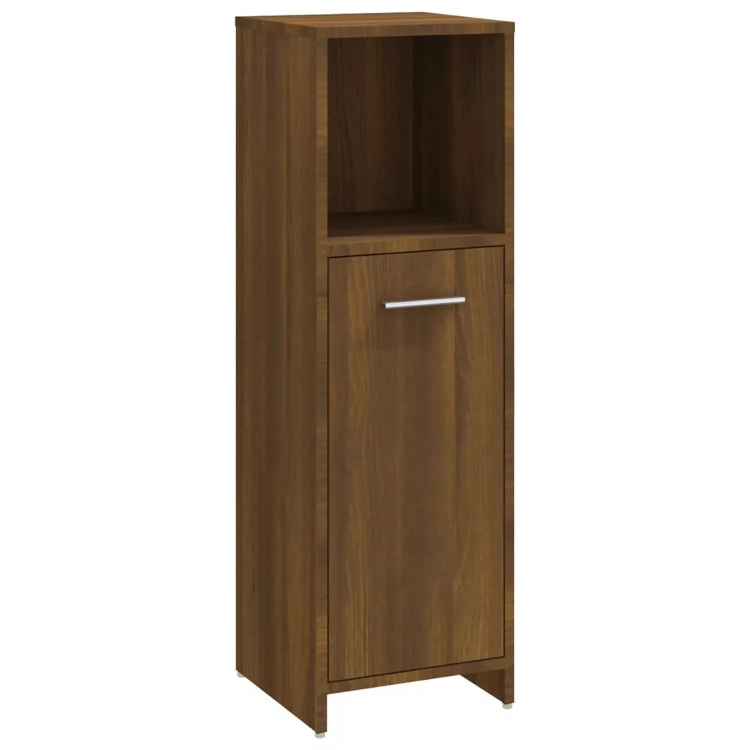 Vidaxl Badschrank Braun Eichen-optik 30x30x95 Cm Holzwerkstoff günstig online kaufen