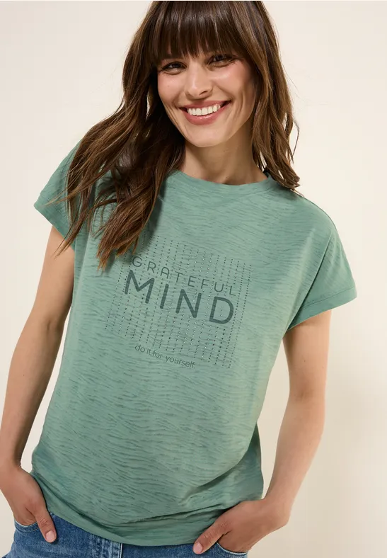 Cecil T-Shirt, mit U-Boot-Ausschnitt günstig online kaufen