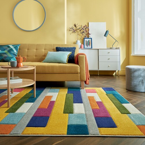FLAIR RUGS Teppich »Spectrum«, rechteckig, Handgeschnitzt Teppich günstig online kaufen