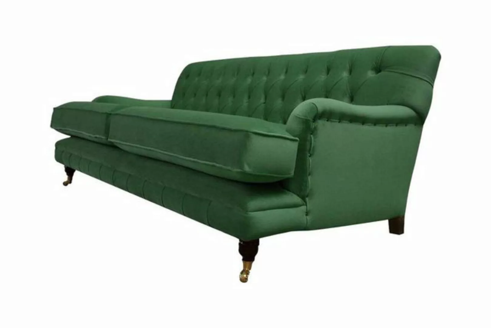 Xlmoebel Sofa Chesterfield Sofa 3-Sitzer Stoffcouch Polstersofa Textil Drei günstig online kaufen