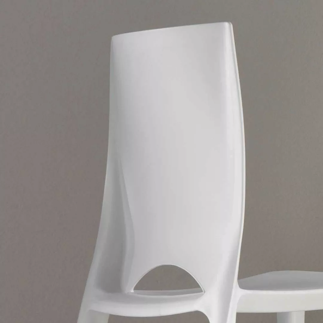 Küchenstuhl Set in Weiß modern (4er Set) günstig online kaufen
