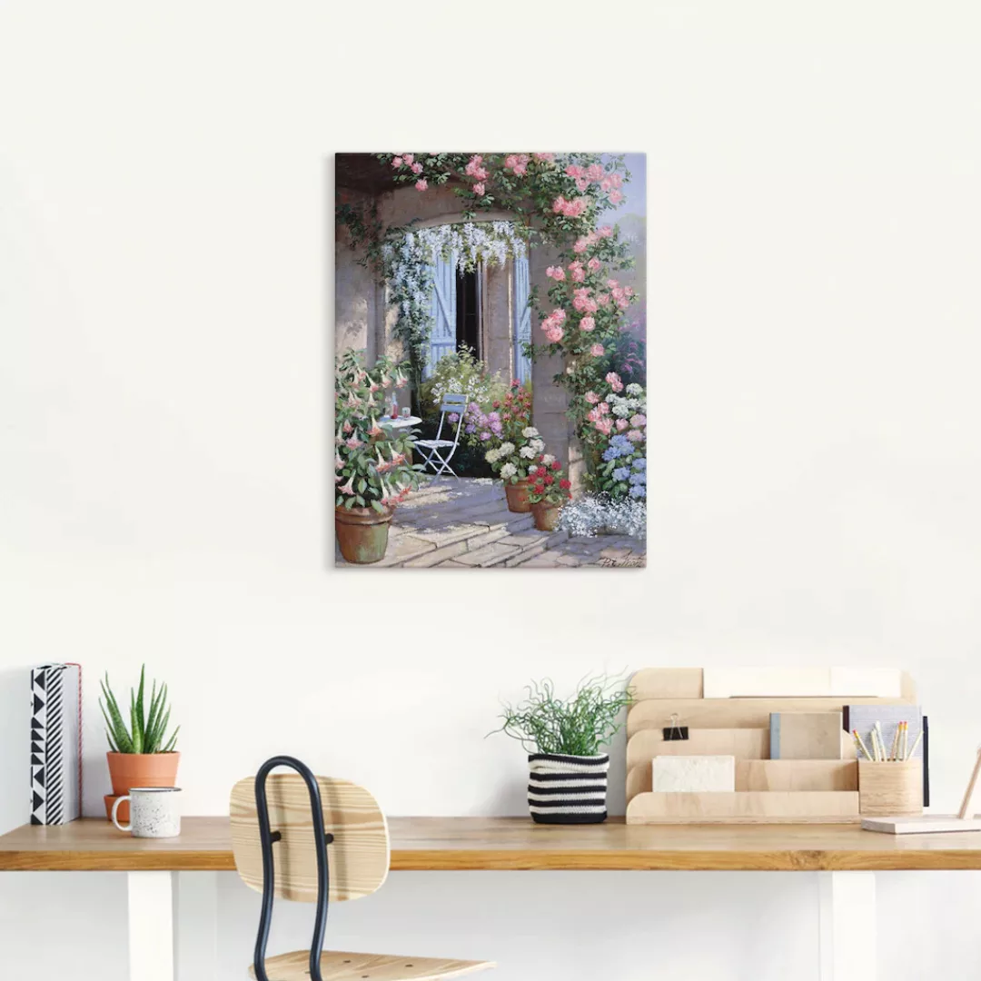 Artland Wandbild "Blumenangebot", Garten, (1 St.), als Leinwandbild, Poster günstig online kaufen