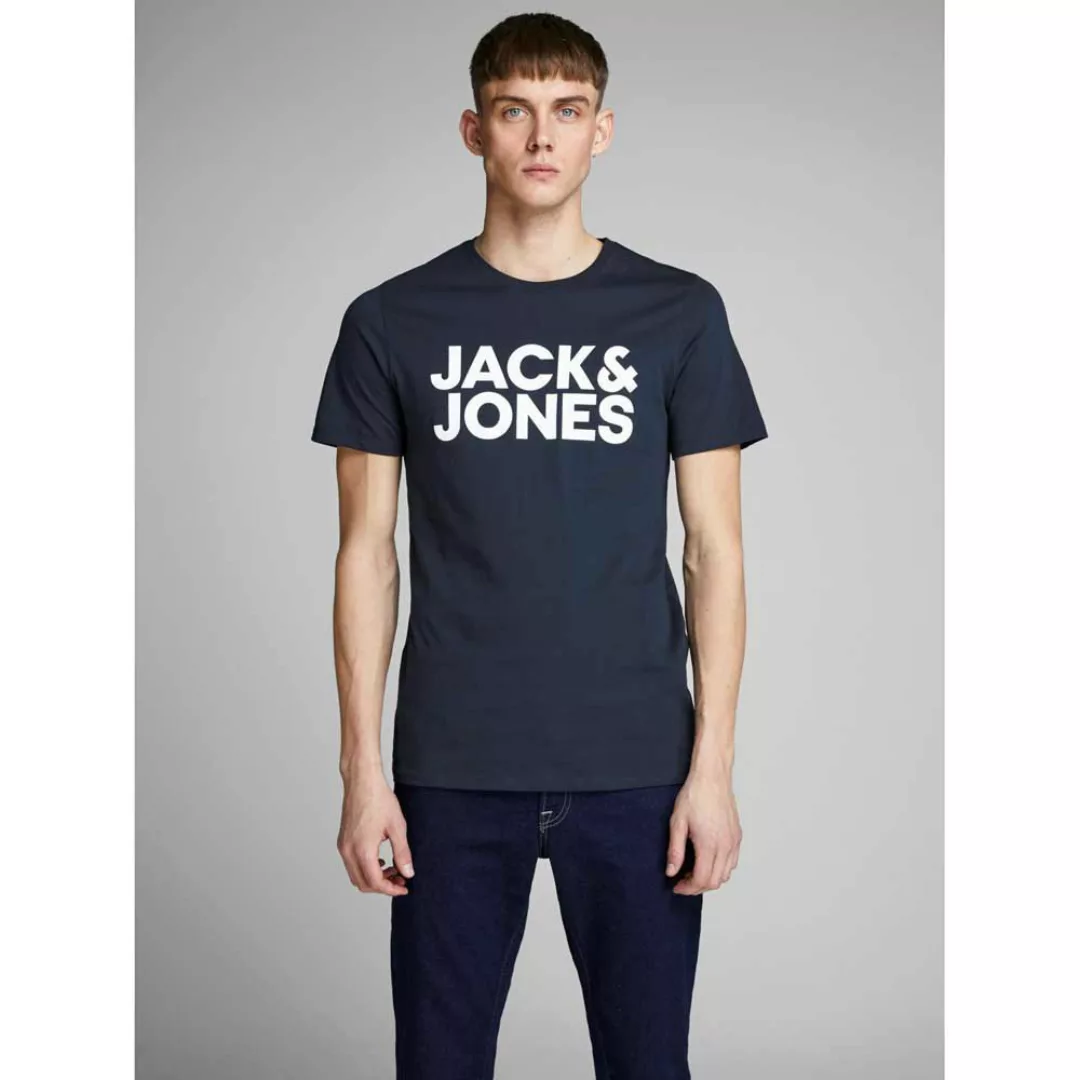 Jack & Jones Corp Logo O-ausschnitt S Navy Blazer günstig online kaufen