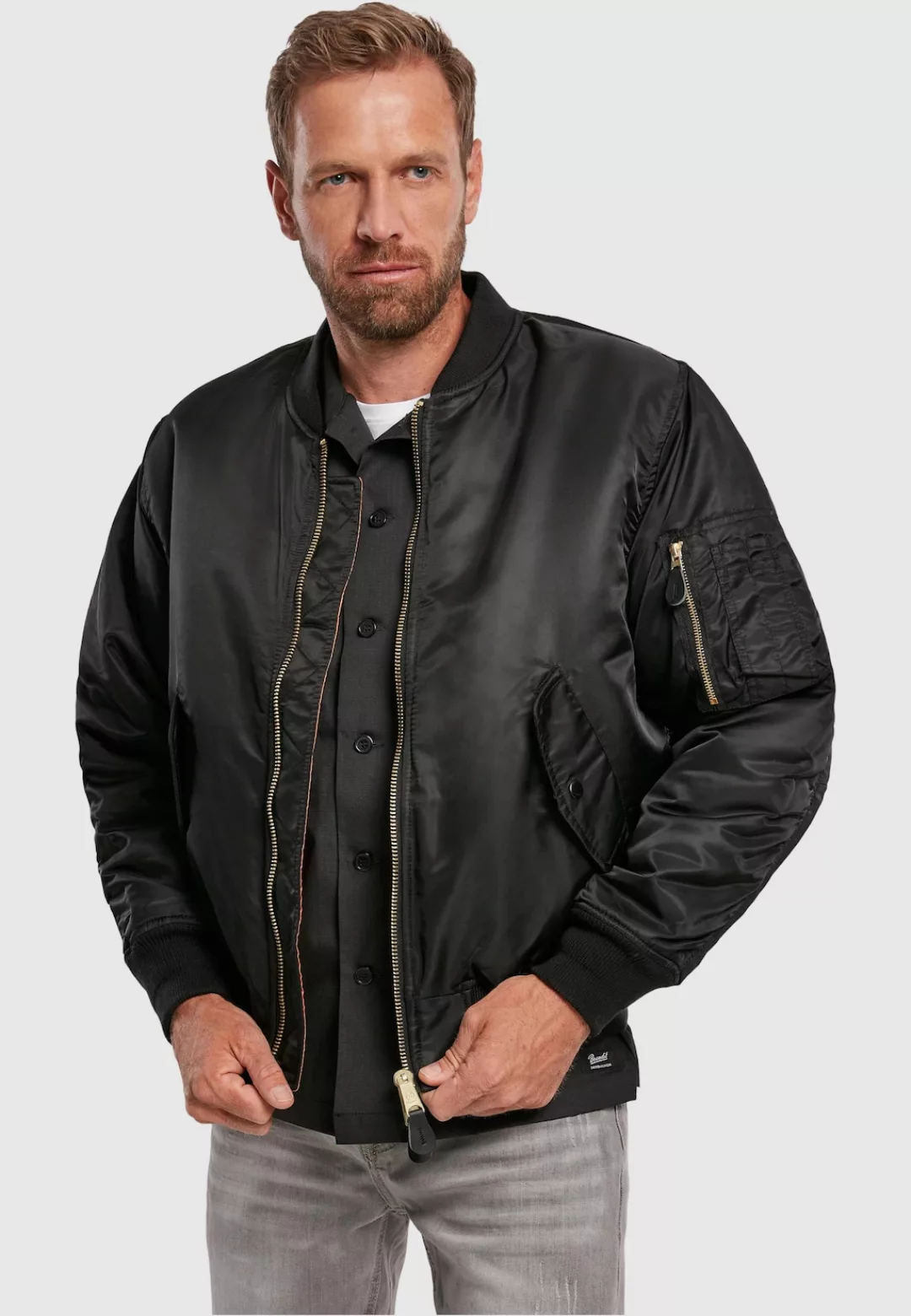 Brandit Anorak "Brandit Herren MA1 Bomber Jacket", (1 St.), ohne Kapuze günstig online kaufen