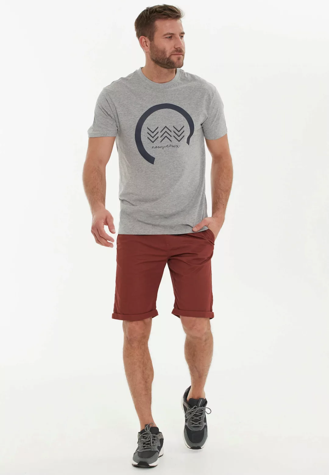 CRUZ T-Shirt "Mitchin", mit tollem Frontprint günstig online kaufen