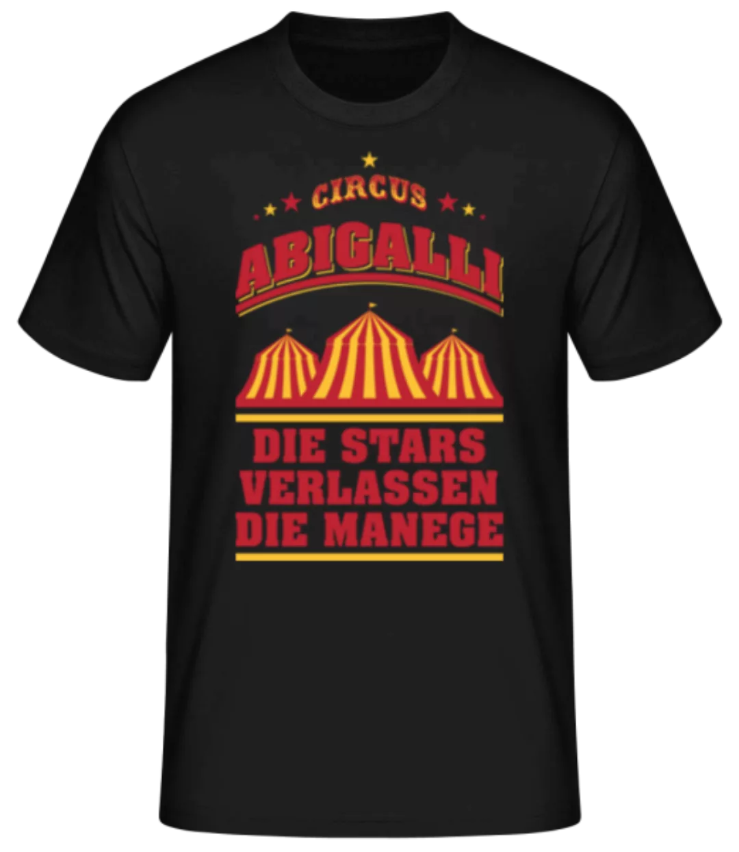 Circus Abigalli 2023 · Männer Basic T-Shirt günstig online kaufen