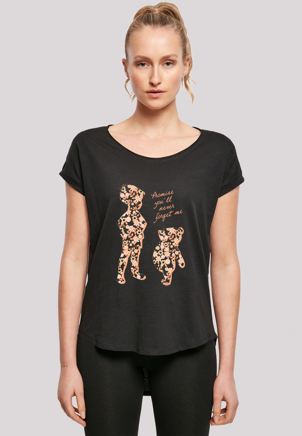 F4NT4STIC T-Shirt "Disney Winnie Puuh Der Bär Promise Never Forget", Print günstig online kaufen