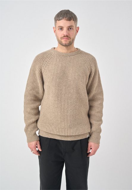 Cleptomanicx Strickpullover "Crewneck Ribber", mit bequemem Tragekomfort günstig online kaufen