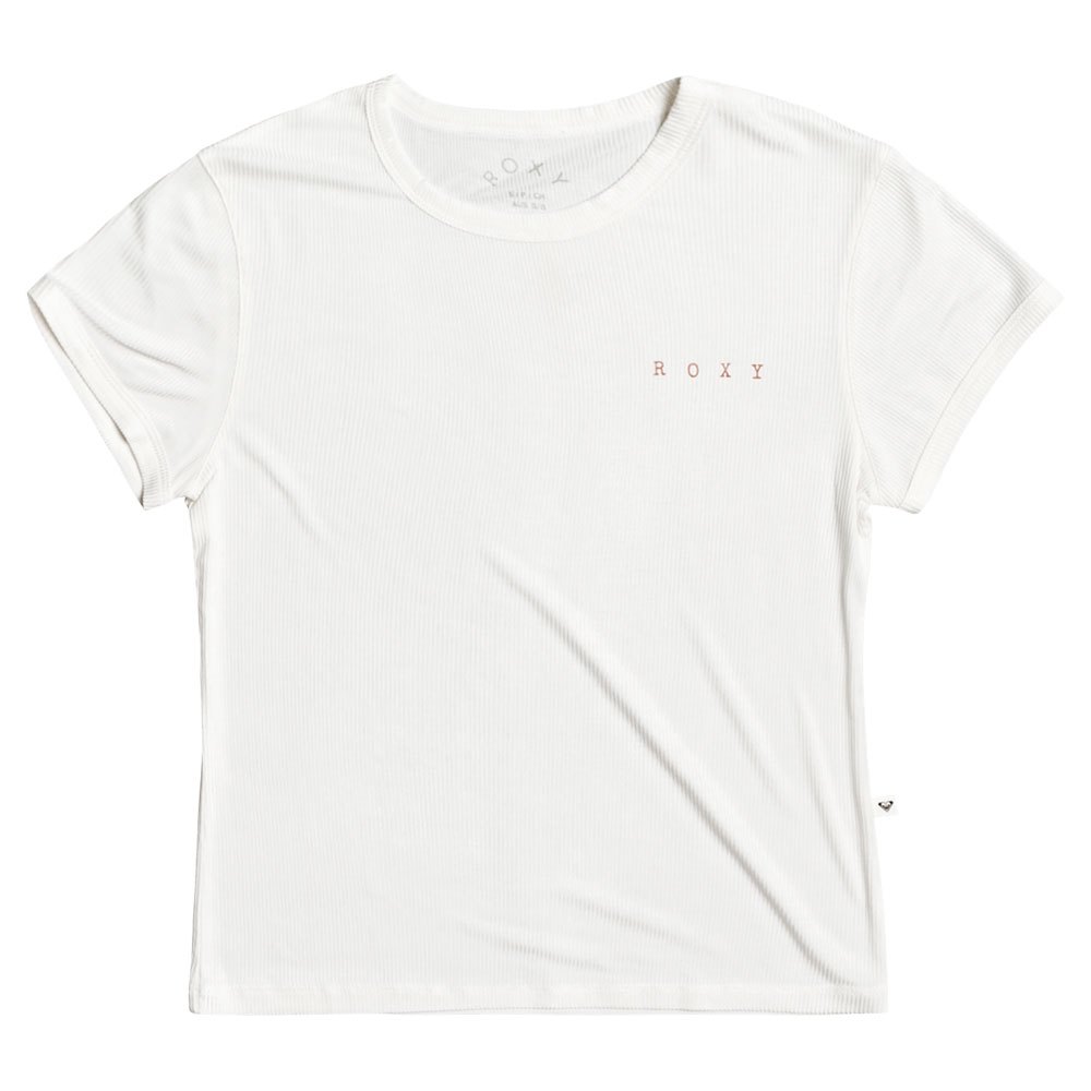 Roxy Frozen Day Kurzärmeliges T-shirt 2XS Snow White günstig online kaufen