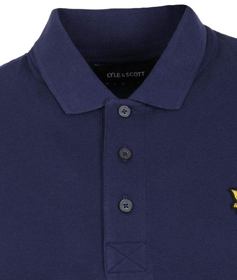 Lyle and Scott Dunkelblau Poloshirt - Größe XXL günstig online kaufen