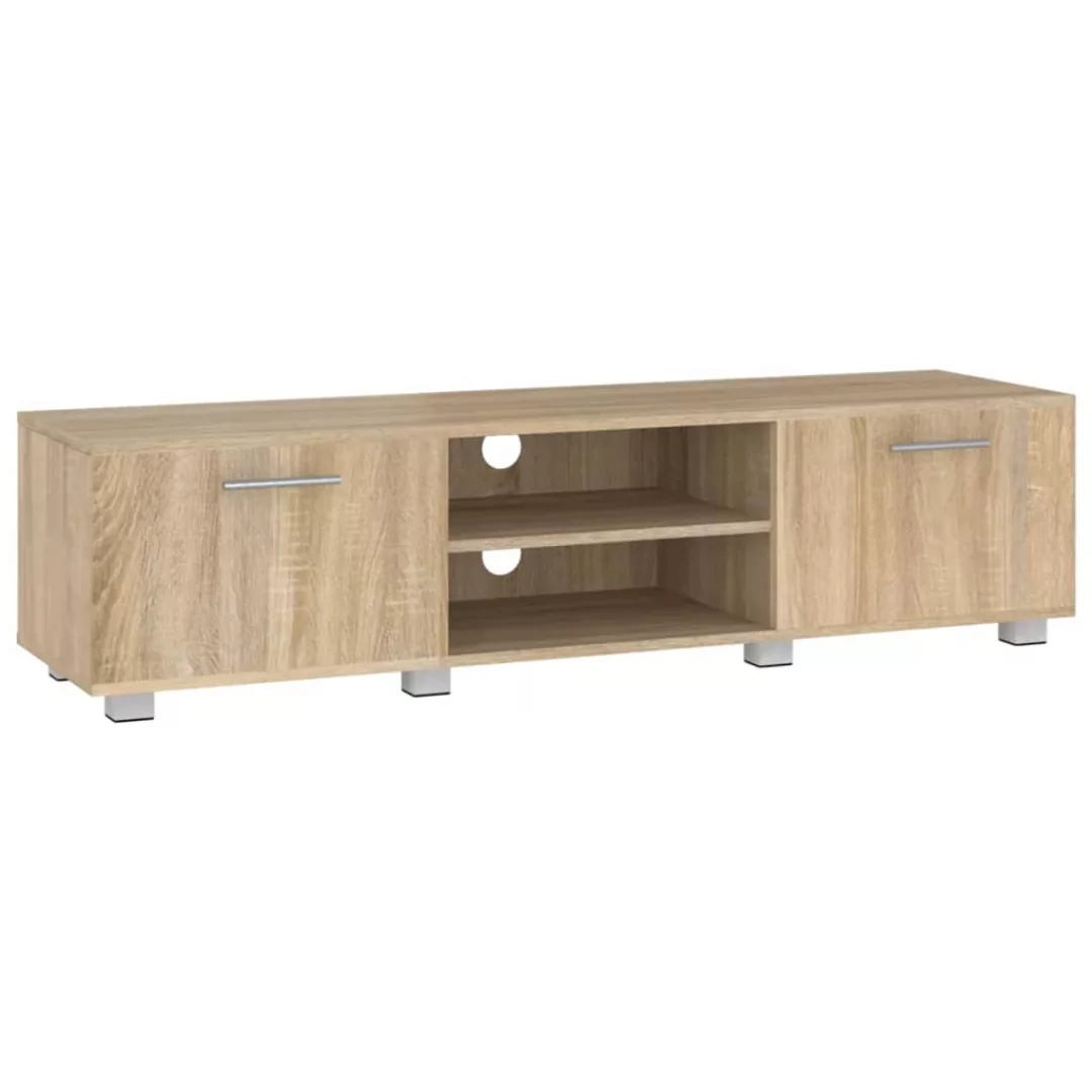 Vidaxl Tv-schrank Sonoma-eiche 140x40x35 Cm Holzwerkstoff günstig online kaufen