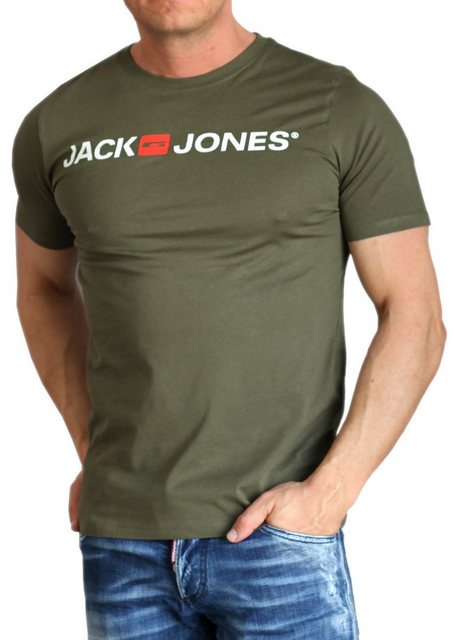 Jack & Jones Print-Shirt mit Rundhalsausschnitt günstig online kaufen