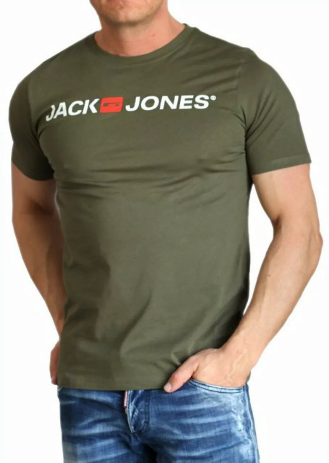 Jack & Jones Print-Shirt mit Rundhalsausschnitt günstig online kaufen