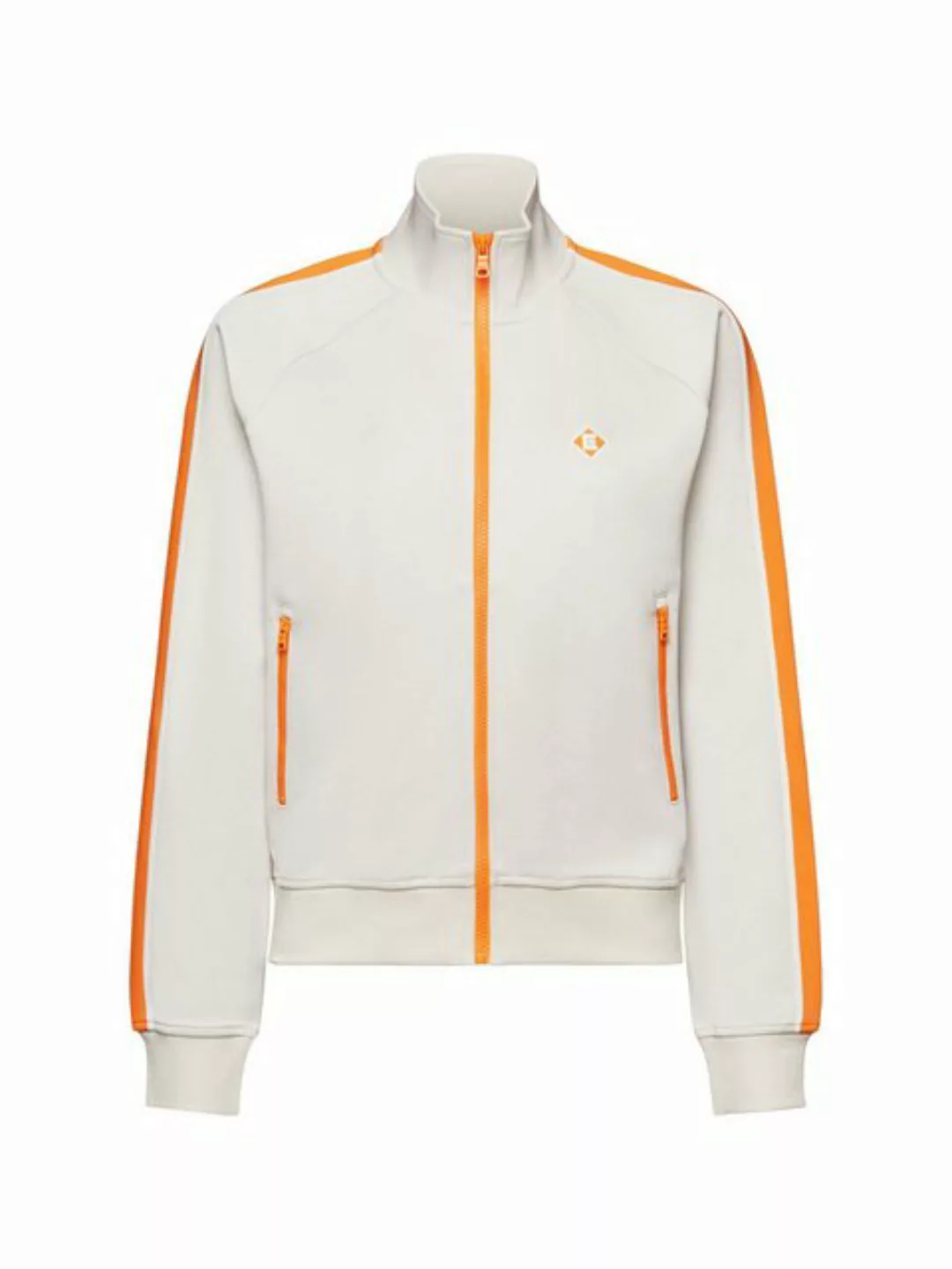 Esprit Sweatjacke Trainingsjacke mit Logo (1-tlg) günstig online kaufen