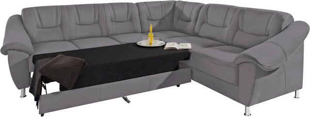 sit&more Ecksofa "Salsa L-Form", mit Federkern, wahlweise mit Bettfunktion günstig online kaufen