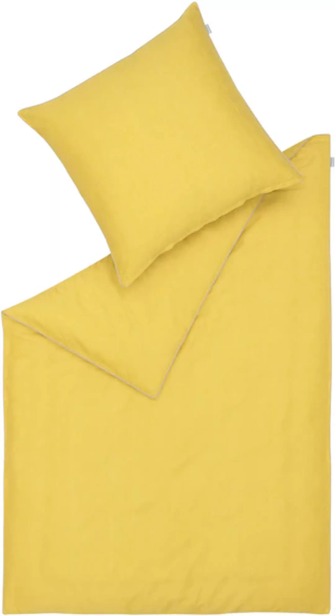 Musterring Bettwäsche »Ease«, (2 tlg.), aus nachhaltigerer Baumwolle günstig online kaufen