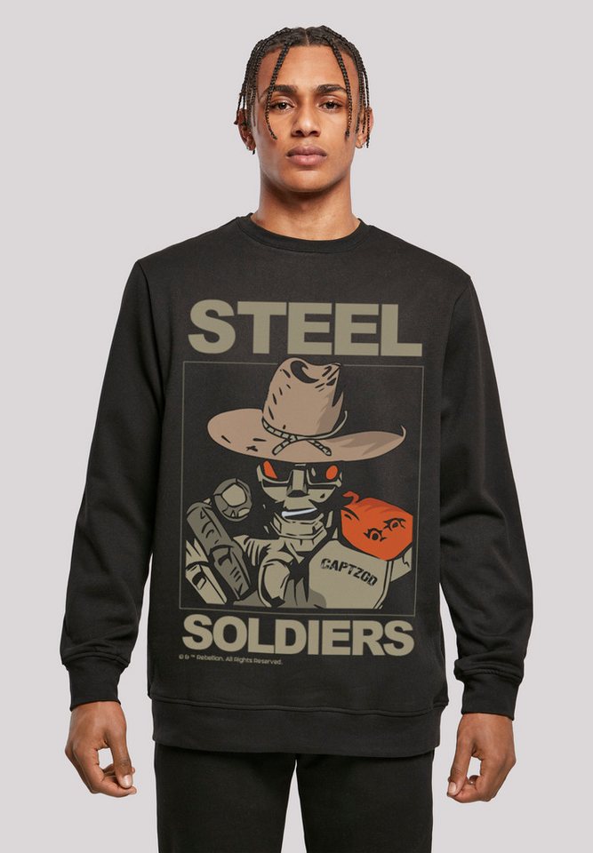 F4NT4STIC Kapuzenpullover Retro Gaming STEEL SOLDIERS Print günstig online kaufen