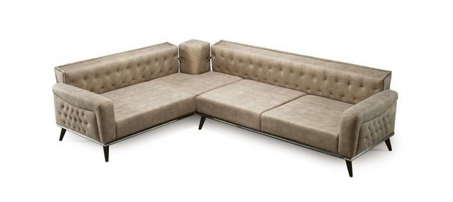 Xlmoebel Ecksofa Neues modernes Wohnzimmer-Set in Beige mit Design-Sofa und günstig online kaufen