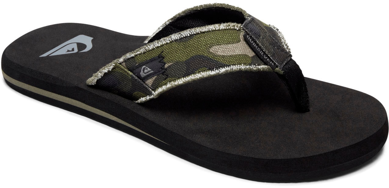 Quiksilver Monkey Abyss Flip Flops EU 40 Green / Brown / Black günstig online kaufen