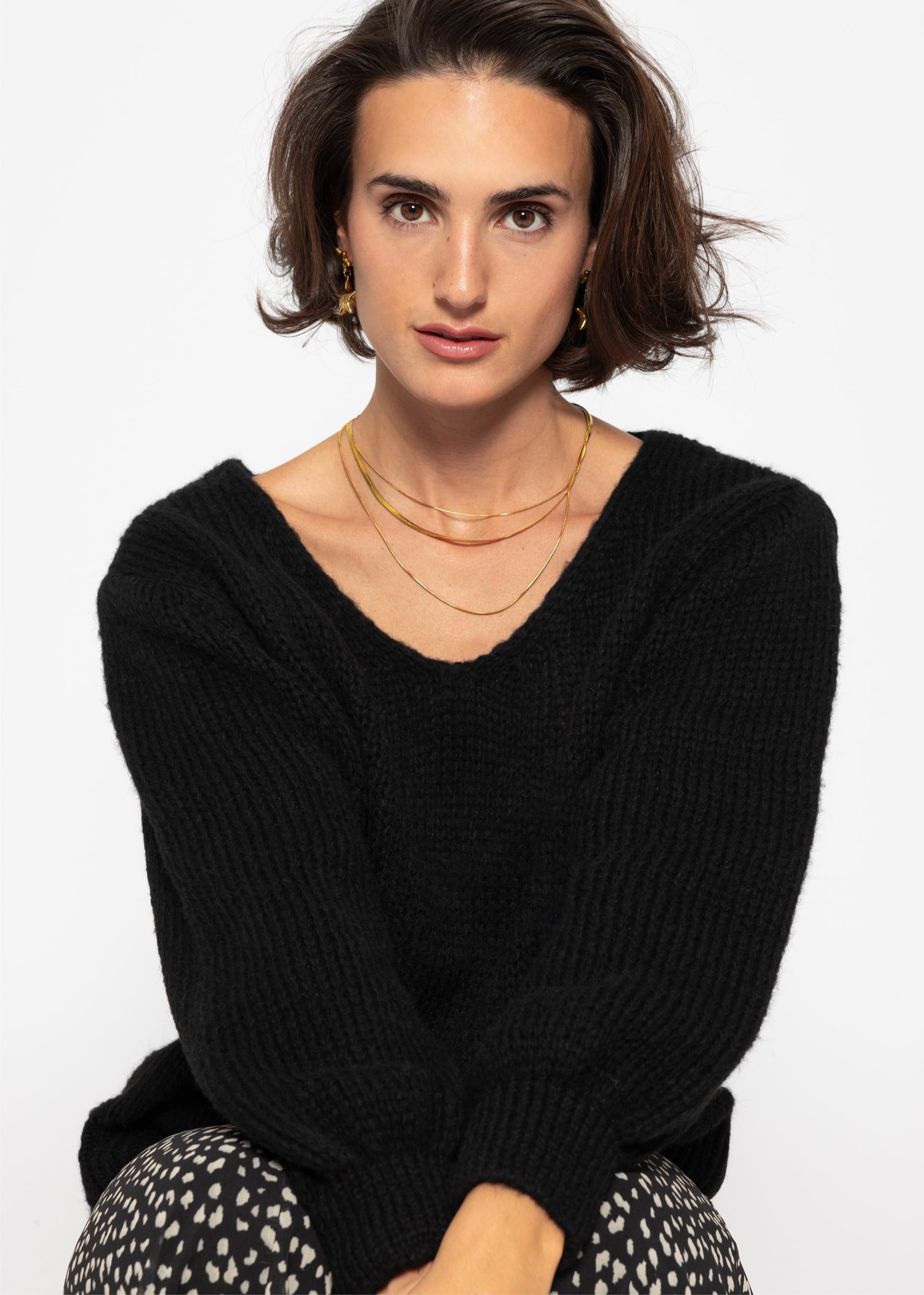 SASSYCLASSY Strickpullover Oversize Pullover Damen mit günstig online kaufen